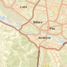 Billère Street Map