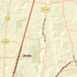 Orleix Street Map