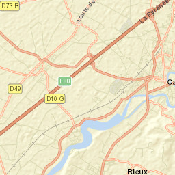 Carbonne Street Map