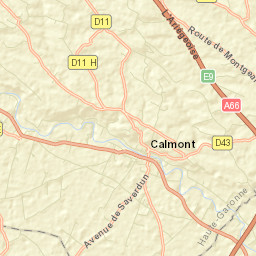 Calmont Street Map