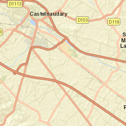 Castelnaudary Street Map