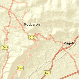 Puget-Ville Street Map