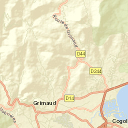 Grimaud Street Map