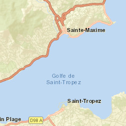 Saint-Tropez Street Map