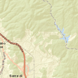 Rapolano Terme Street Map