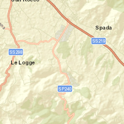 Stazione di Padule Street Map