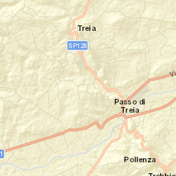Pollenza Street Map