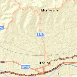 Trodica Street Map