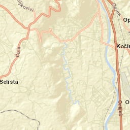 Rodoč Street Map