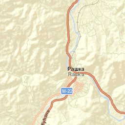 Raška Street Map