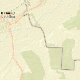 Letnitsa Street Map