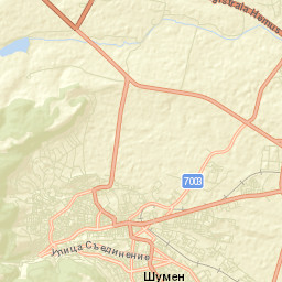 Shumen Street Map