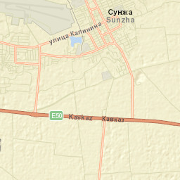 Sunzha Street Map
