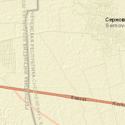 Sernovodsk Street Map