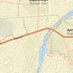 Argun Street Map