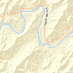 Roseburg North Street Map