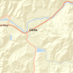 Glide Street Map
