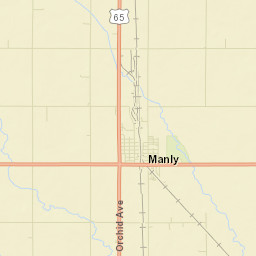 Manly Street Map
