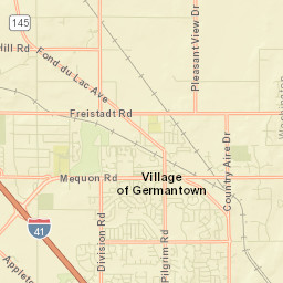 Germantown Street Map