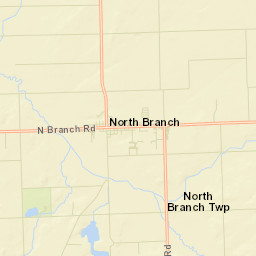 North Branch Street Map