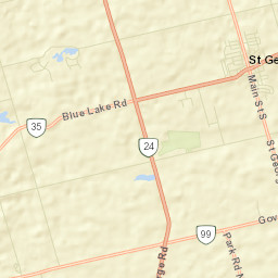 St. George Street Map