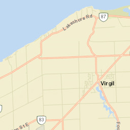Virgil Street Map