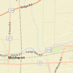 Shelby Basin New York Street Map