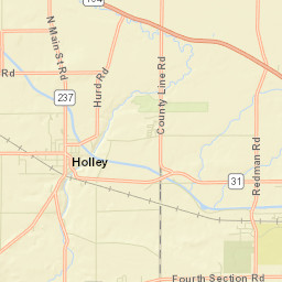 Redman Corners New York Street Map