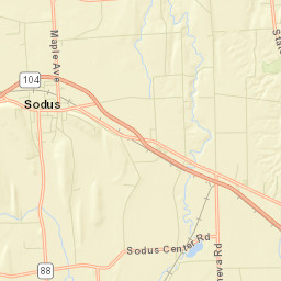 Wallington New York Street Map