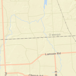 South Granby New York Street Map