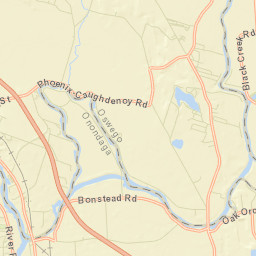 Three Rivers New York Street Map