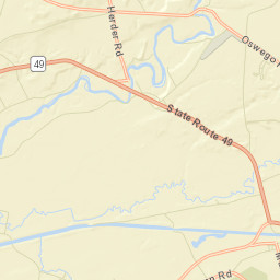 Pine Crest New York Street Map