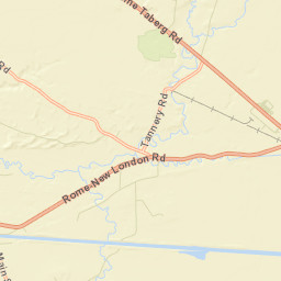 Verona Mills New York Street Map