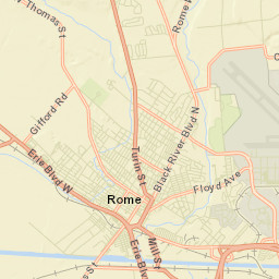 Wright Settlement New York Street Map