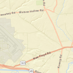 Floyd New York Street Map