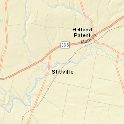 Stittville New York Street Map