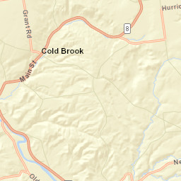 Hurricane New York Street Map