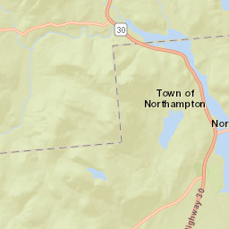 Sacandaga Park New York Street Map