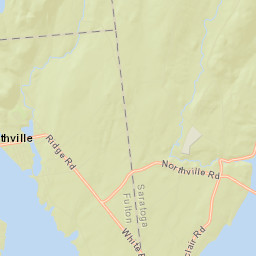 Northville New York Street Map