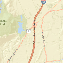 Fortsville New York Street Map