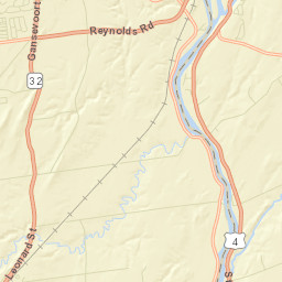 Reynolds Corners New York Street Map