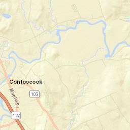 Contoocook Street Map