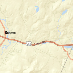 Epsom Street Map