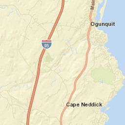 Ogunquit Street Map