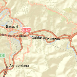 Basauri Street Map