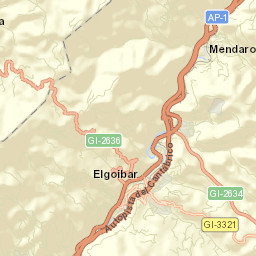 Mendaro Street Map