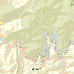 Arano Street Map