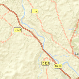 Ledeuix Street Map