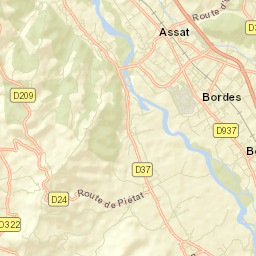 Assat Street Map