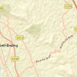 Bénéjacq Street Map